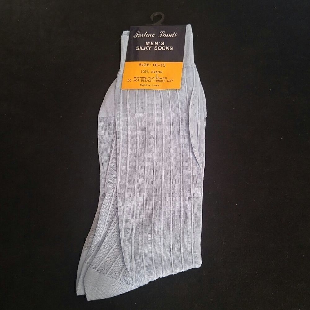 MEN'S FORTINO LANDI SILKY SHEER DRESS SOCK 10-13
